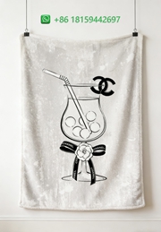 Chanel Throw Blankets
